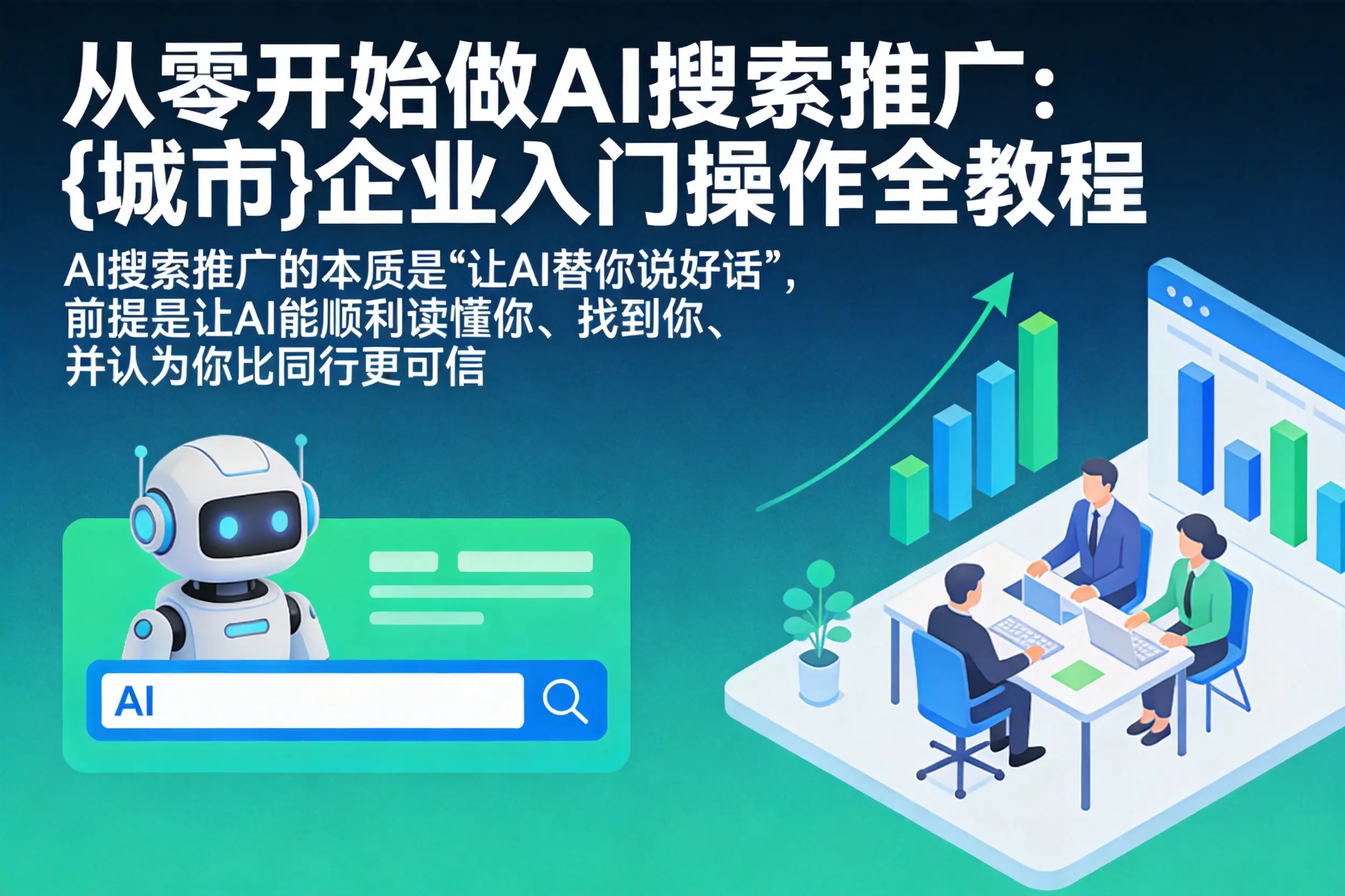 从零开始做AI搜索推广：图木舒克企业入门操作全教程