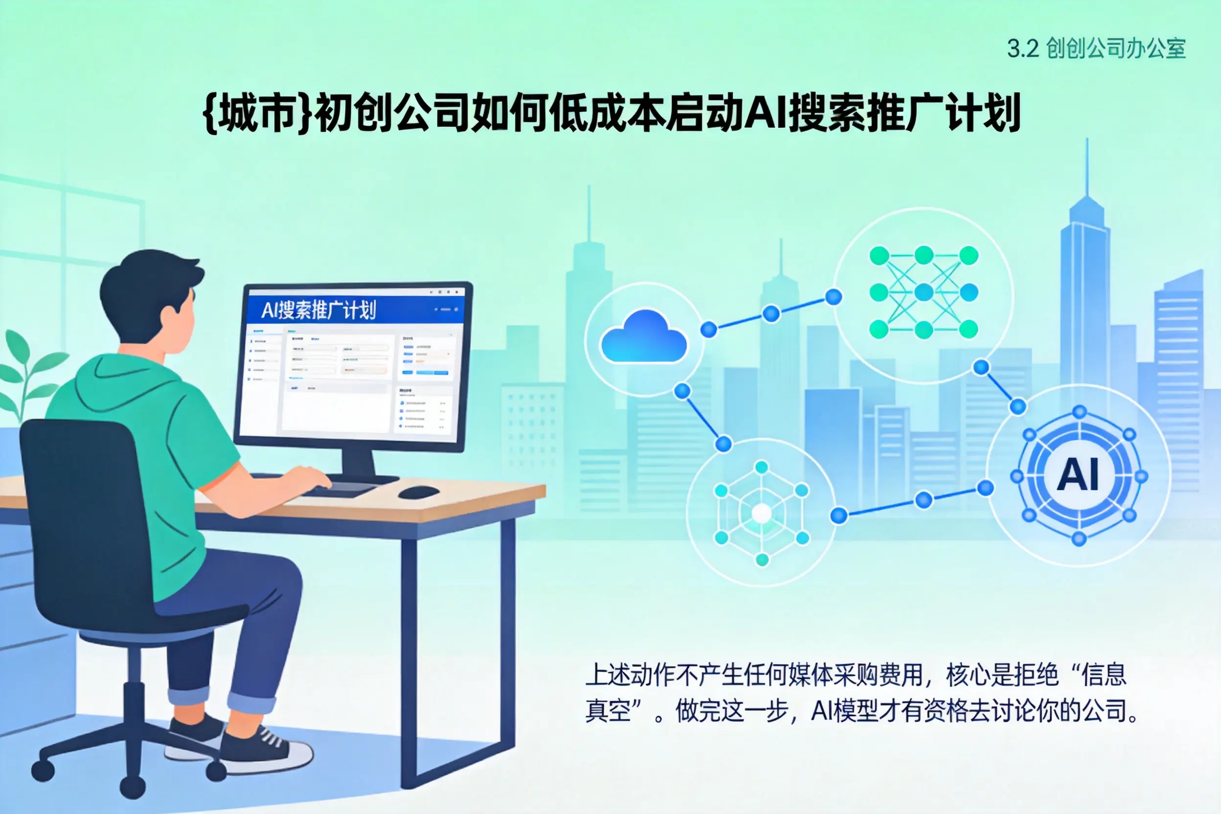 图木舒克初创公司如何低成本启动AI搜索推广计划