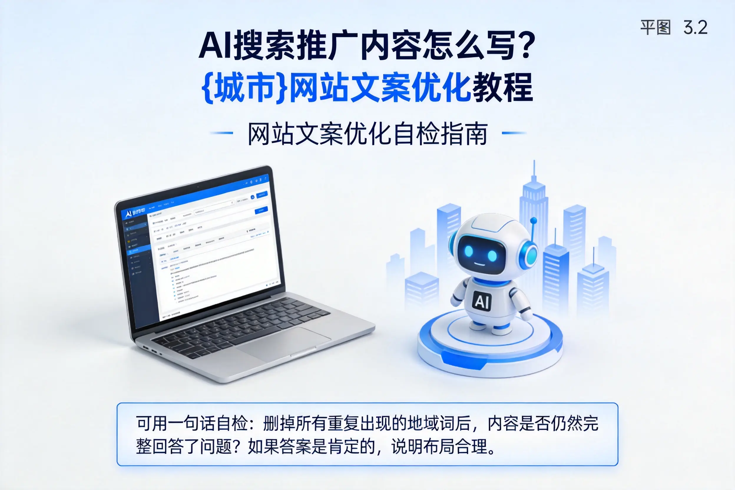 AI搜索推广内容怎么写？图木舒克网站文案优化教程