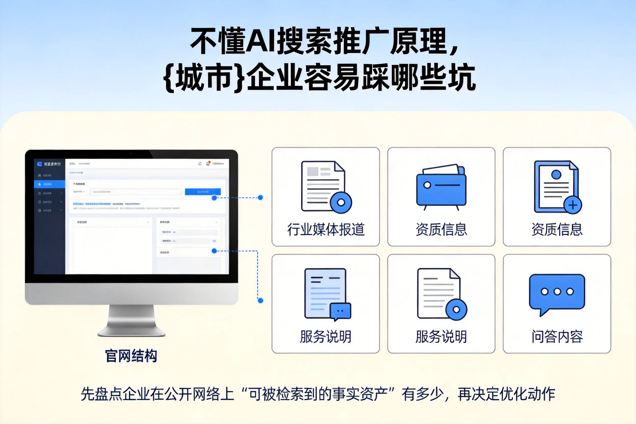 不懂AI搜索推广原理,图木舒克企业容易踩哪些坑