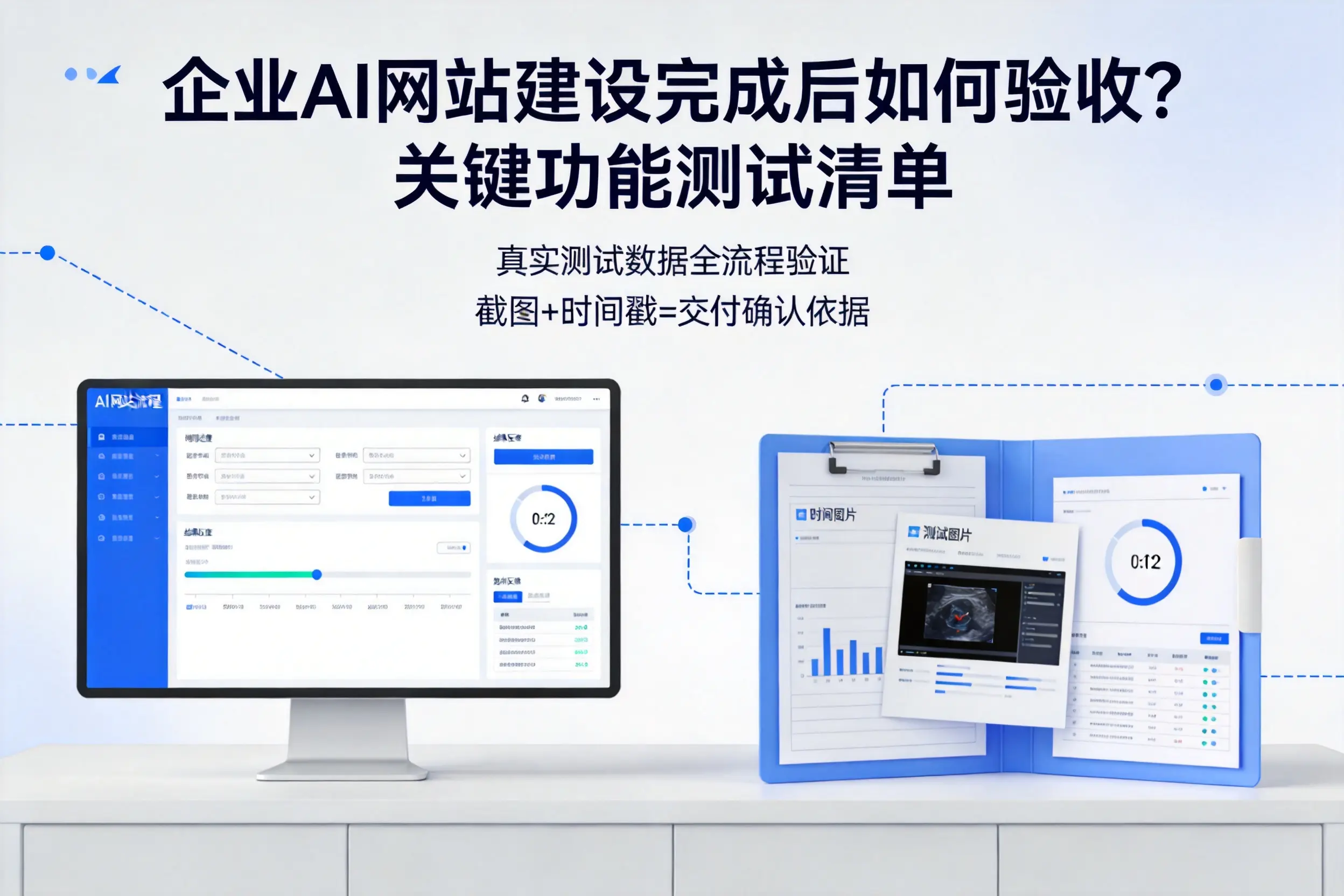 图木舒克企业AI网站建设完成后如何验收？关键功能测试清单