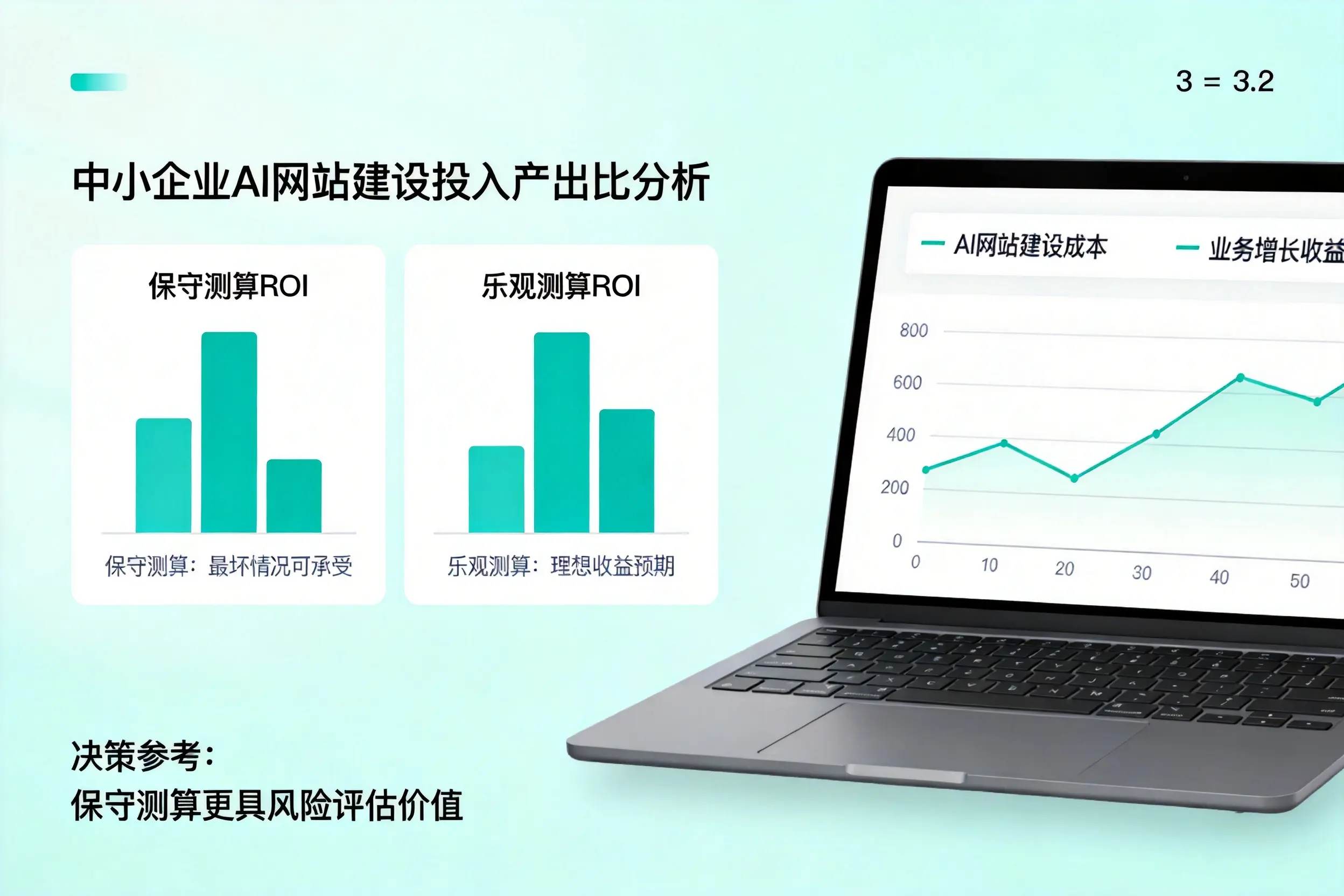 图木舒克中小企业AI网站建设投入产出比怎么算?先看这份分析