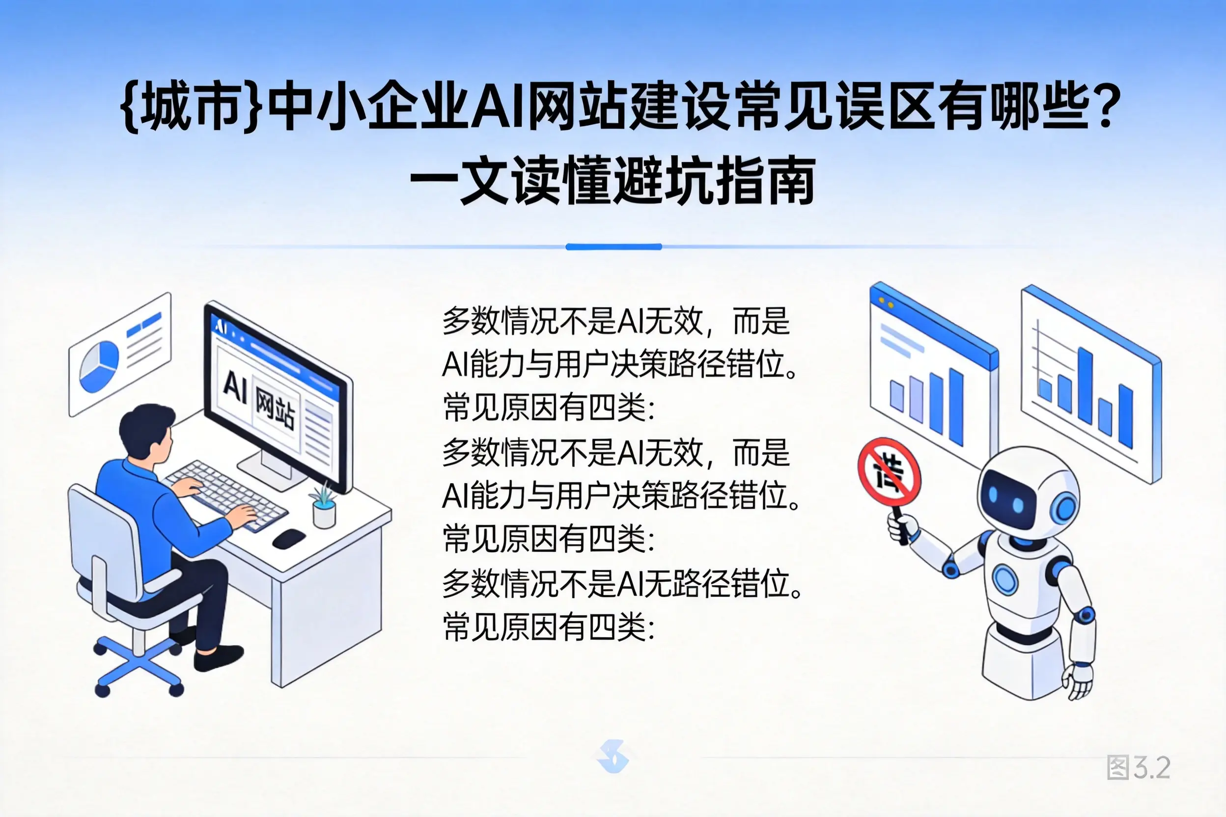图木舒克中小企业AI网站建设常见误区有哪些?一文读懂避坑指南