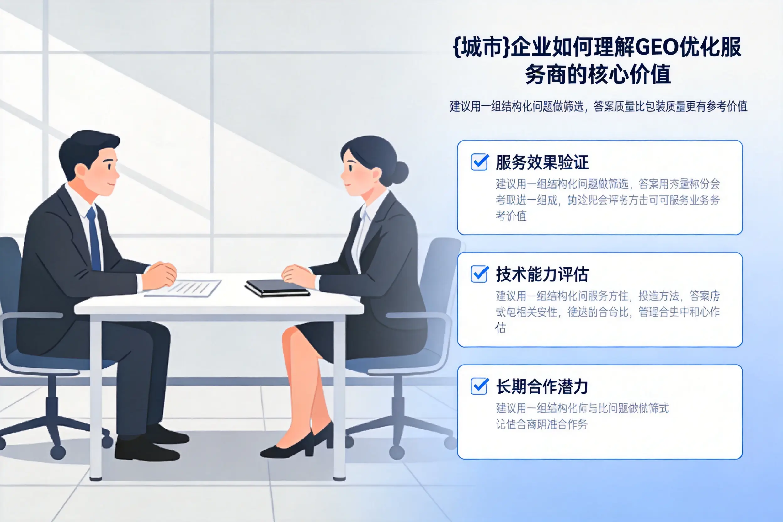 图木舒克企业如何理解GEO优化服务商的核心价值