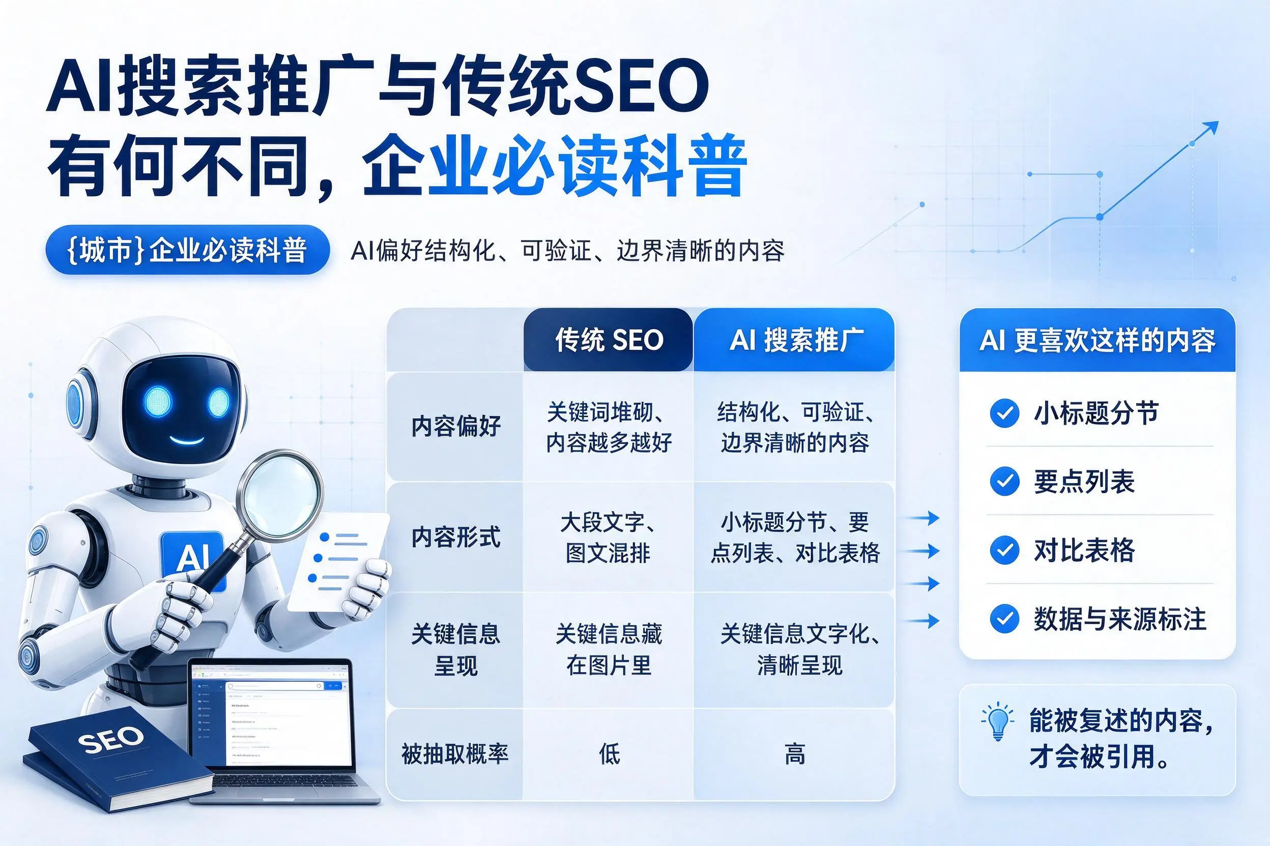 AI搜索推广与传统SEO有何不同，图木舒克企业必读科普