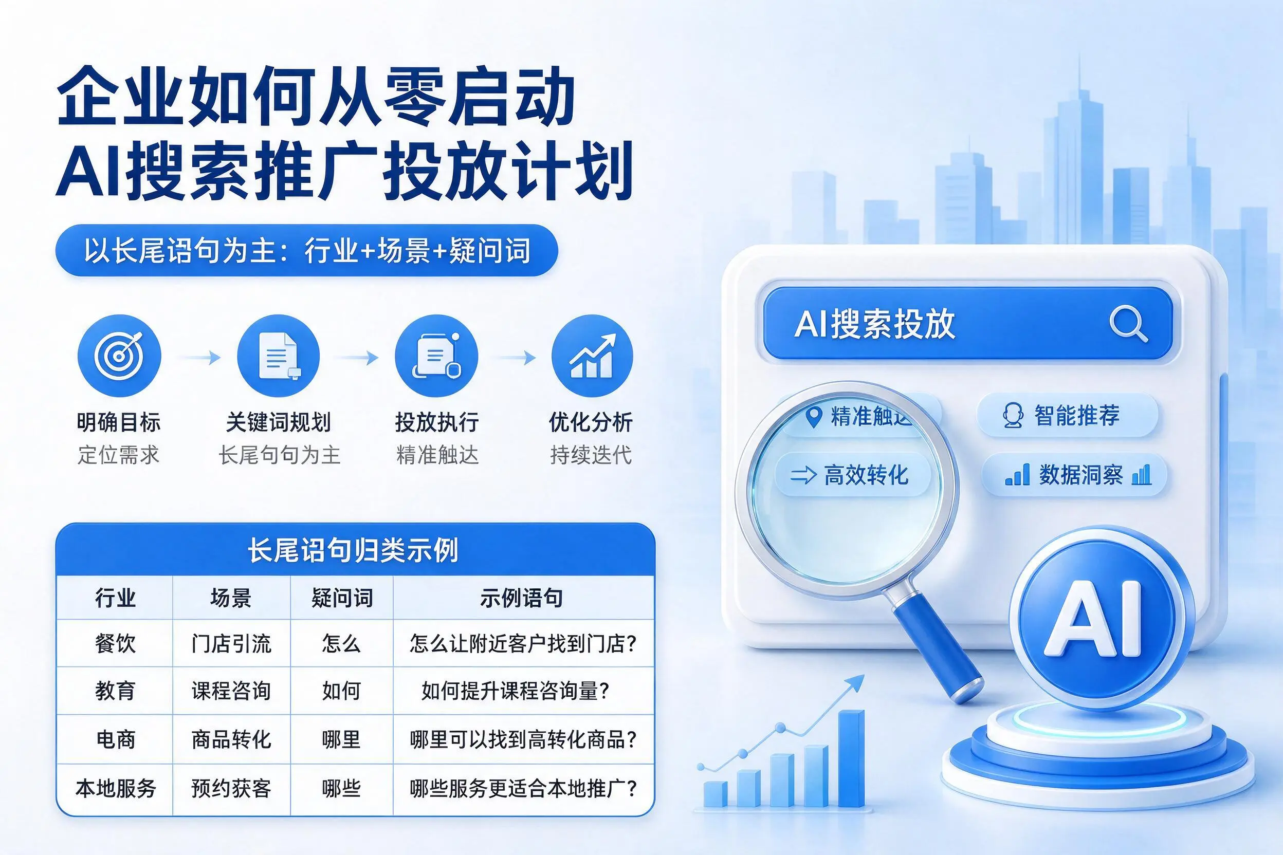 图木舒克企业如何从零启动AI搜索推广投放计划